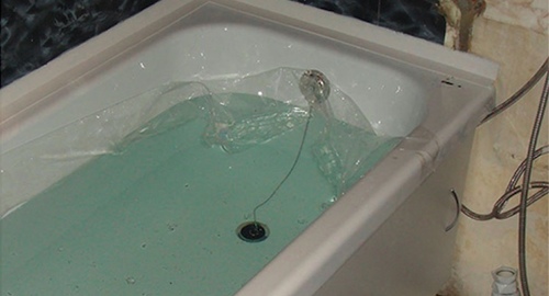 Установкой акрилового вкладыша | Внуково 