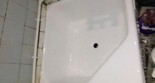 Обновление душевого поддона акрилом | Внуково 